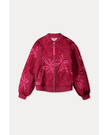 POM Amsterdam JACKET - Ashley Embroidery Bows 400 red