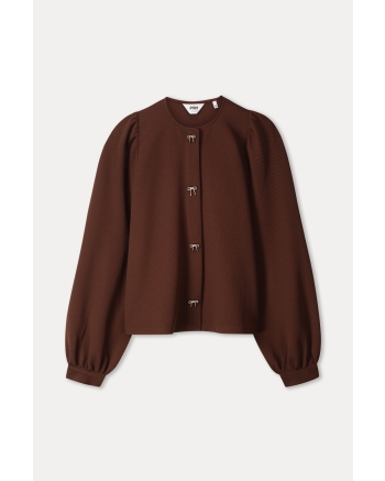 POM Amsterdam TOP - Kaylee Chocolate Brown 750 brown