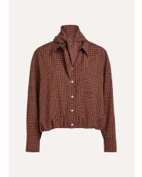 Circle of Trust YANA BLOUSE 1909 Russet brown