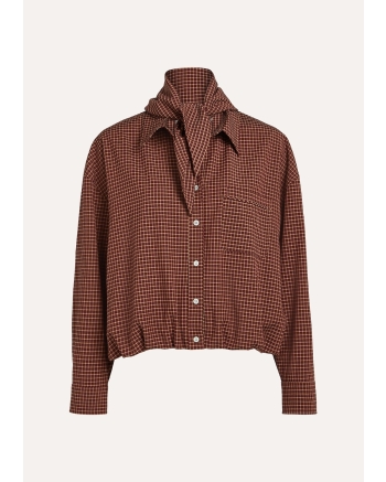 Circle of Trust YANA BLOUSE 1909 Russet brown
