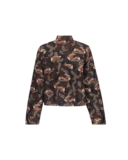 Geisha jacket 999 black/coral