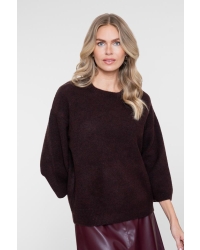 Geisha Pullover 3/4 sleeves 775 brown