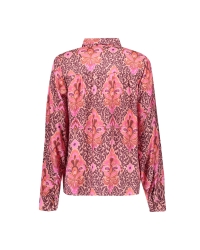Geisha blouse 470 bordeaux/fuchsia