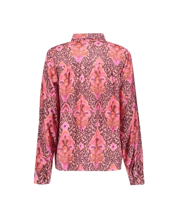 Geisha blouse 470 bordeaux/fuchsia