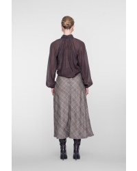 Geisha skirt 775 brown/blue