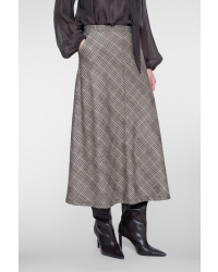 Geisha skirt 775 brown/blue