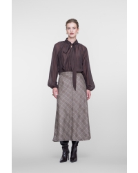 Geisha skirt 775 brown/blue