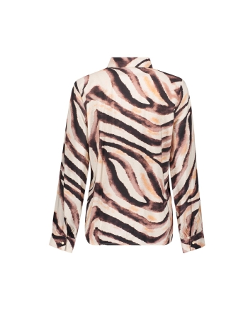 Geisha blouse 720 sand/brique