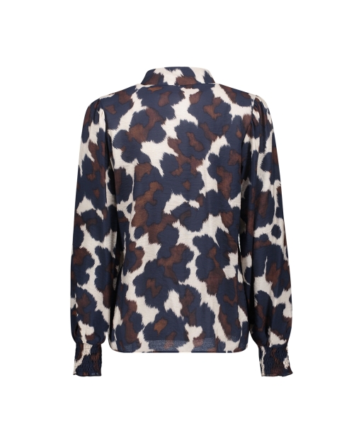Geisha blouse 720 sand/blue