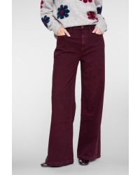 Geisha Jeans wide 480 burgundy