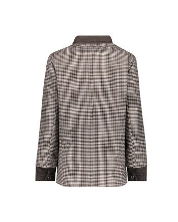 Geisha Blazer / Jeansjacket combi 775 brown / check combi