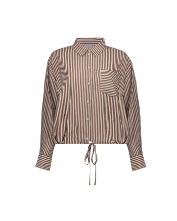 Geisha blouse 775 brown/sand