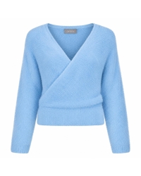 Geisha Cross over hairy top 625 blue