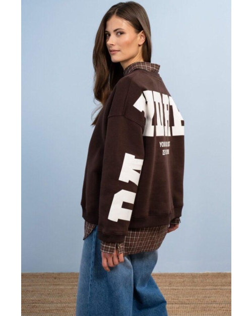 The Shirt Project Sweater 10982 dark_brown