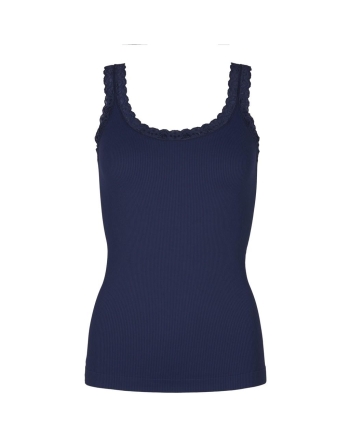 Tim&Simonsen Rib top  blu