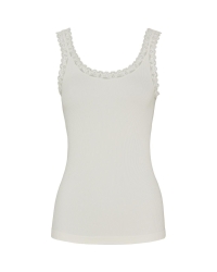 Tim&Simonsen Rib top  Offwhite