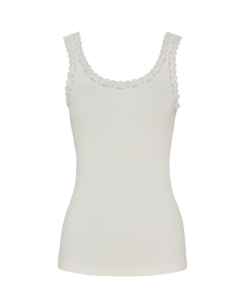 Tim&Simonsen Rib top  Offwhite