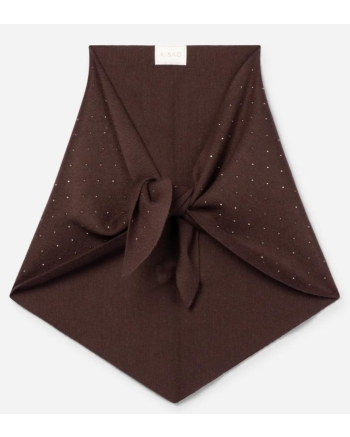 Aaiko JANEL STUDS VIS 323 191012 DARK MOCHA