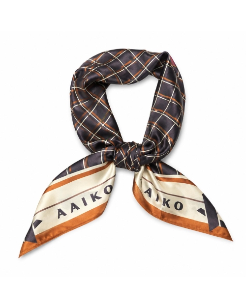 Aaiko SCARF PES 511 191012 DARK MOCHA