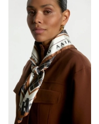 Aaiko SCARF PES 511 191012 DARK MOCHA