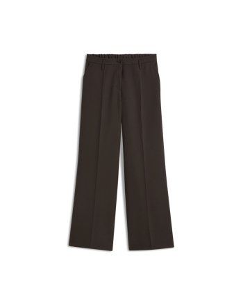 Summum Trousers Foam uni 754 Dark chocolate