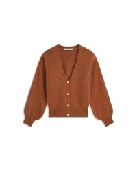 Summum Cardigan Mohair wool blend knit 739 Cinnamon