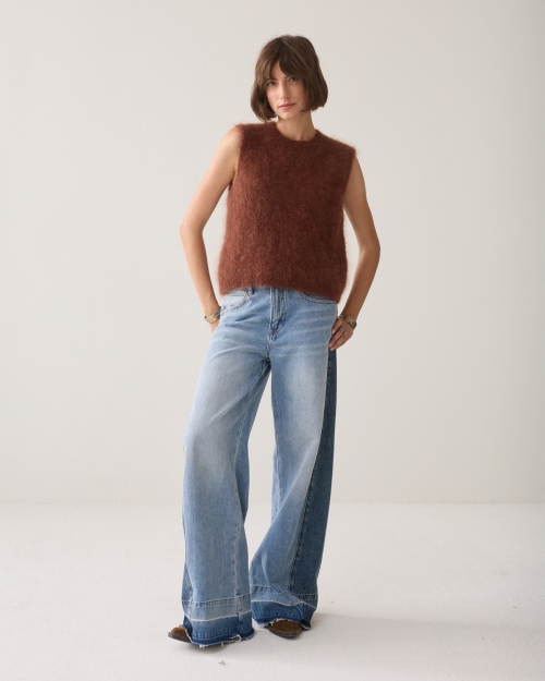 Summum Spencer Kid mohair knit 757 Toffee