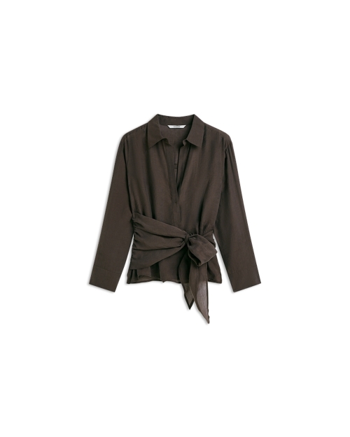 Summum Top wrap Lyocell blend 754 Dark chocolate