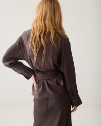 Summum Top wrap Lyocell blend 754 Dark chocolate