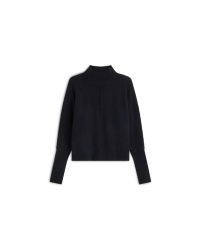 Summum Batwing sweater Soft melange knit 495 Midnight blue