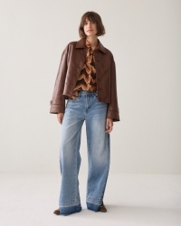 Summum Jacket Faux leather 757 Toffee