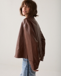 Summum Jacket Faux leather 757 Toffee