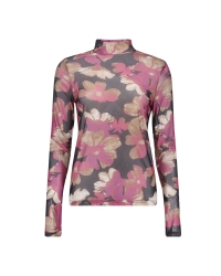 Geisha Top mesh 999 black/sand/pink