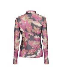 Geisha Top mesh 999 black/sand/pink