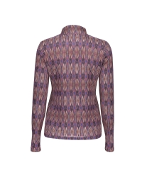 Geisha top 380 purple/lurex