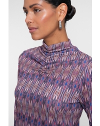 Geisha top 380 purple/lurex