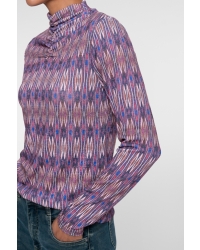 Geisha top 380 purple/lurex