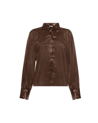 Geisha Top satin 775 brown