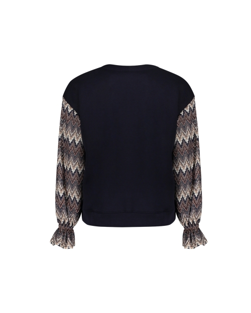 Geisha top 685 dark blue/brown