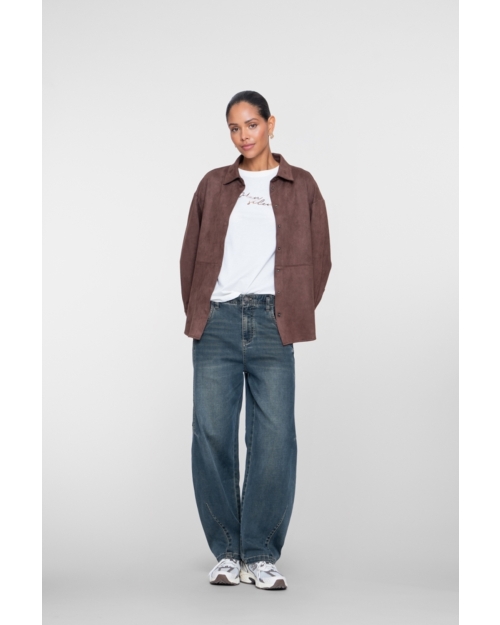 Geisha Jeans barrel 810 blue denim tinted