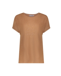Geisha T-shirt sparkle 735 camel