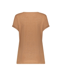 Geisha T-shirt sparkle 735 camel