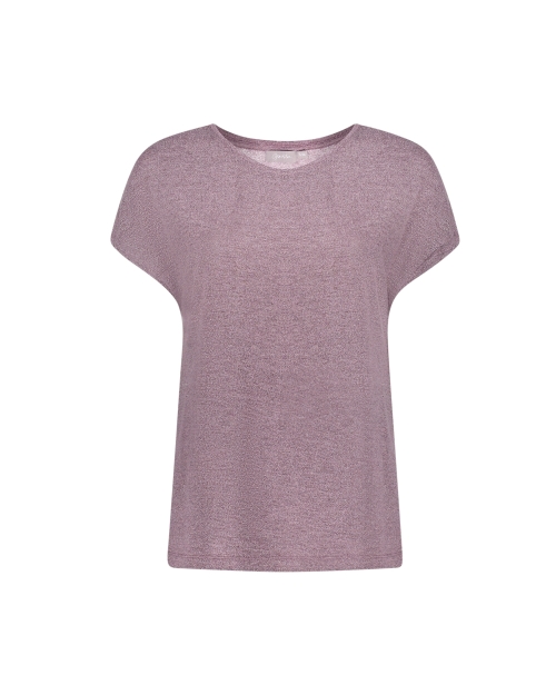 Geisha T-shirt sparkle 490 aubergine