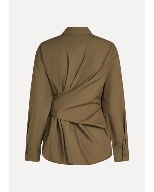 Circle of Trust ALLY BLOUSE 2098 Teak