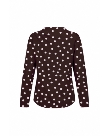Studio Anneloes Marleen top 8717 espresso/ecru