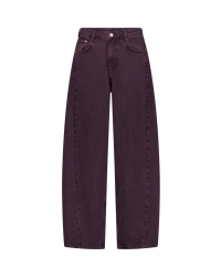 Studio Anneloes Frenkie balloon trousers 4800 aubergine
