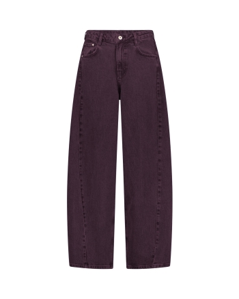 Studio Anneloes Frenkie balloon trousers 4800 aubergine