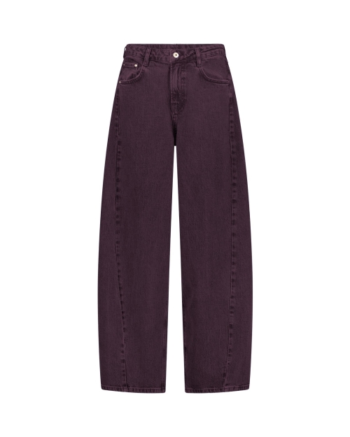 Studio Anneloes Frenkie balloon trousers 4800 aubergine
