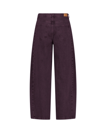 Studio Anneloes Frenkie balloon trousers 4800 aubergine