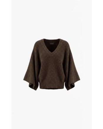 Aímée the Label brown/marine melange brown/marine melange